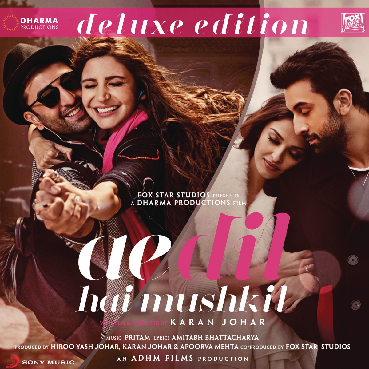 Ae Dil Hai Mushkil (Deluxe Edition) [Original Motion Picture Soundtrack] by Pritam album cover