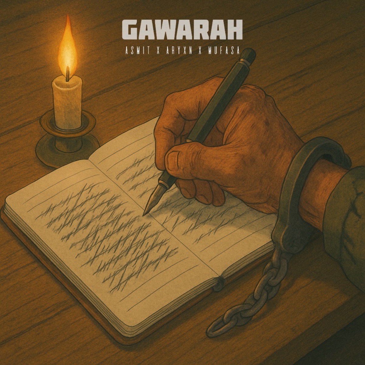 Gawarah - Single by Aryxn, Asmit & Mufasa Rex album cover