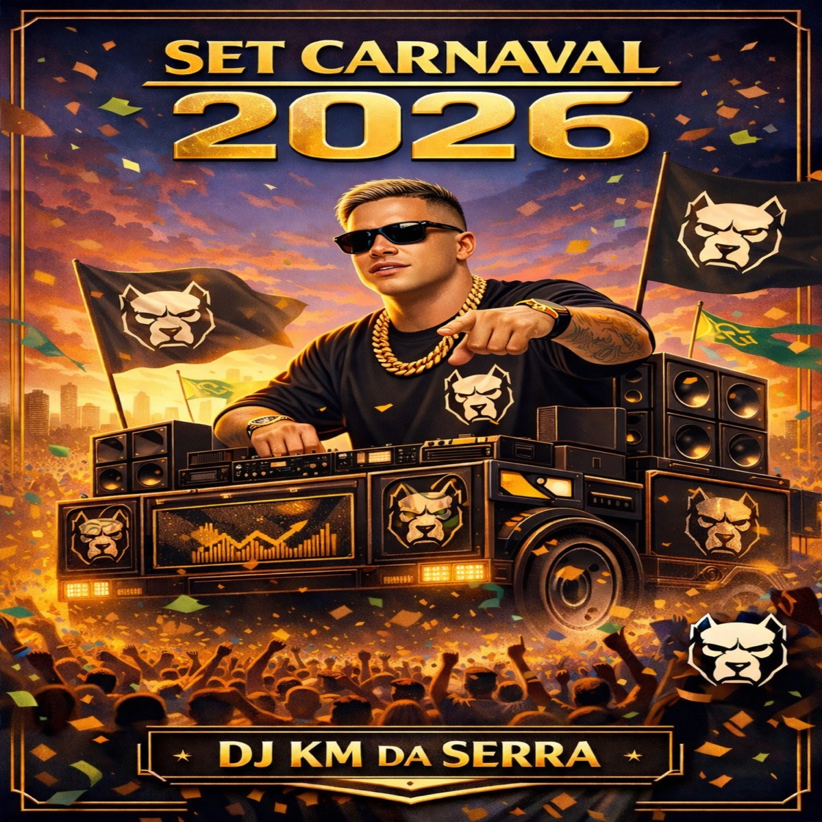 SET CARNAVAL 2026 - EP by DJ KM DA SERRA album cover