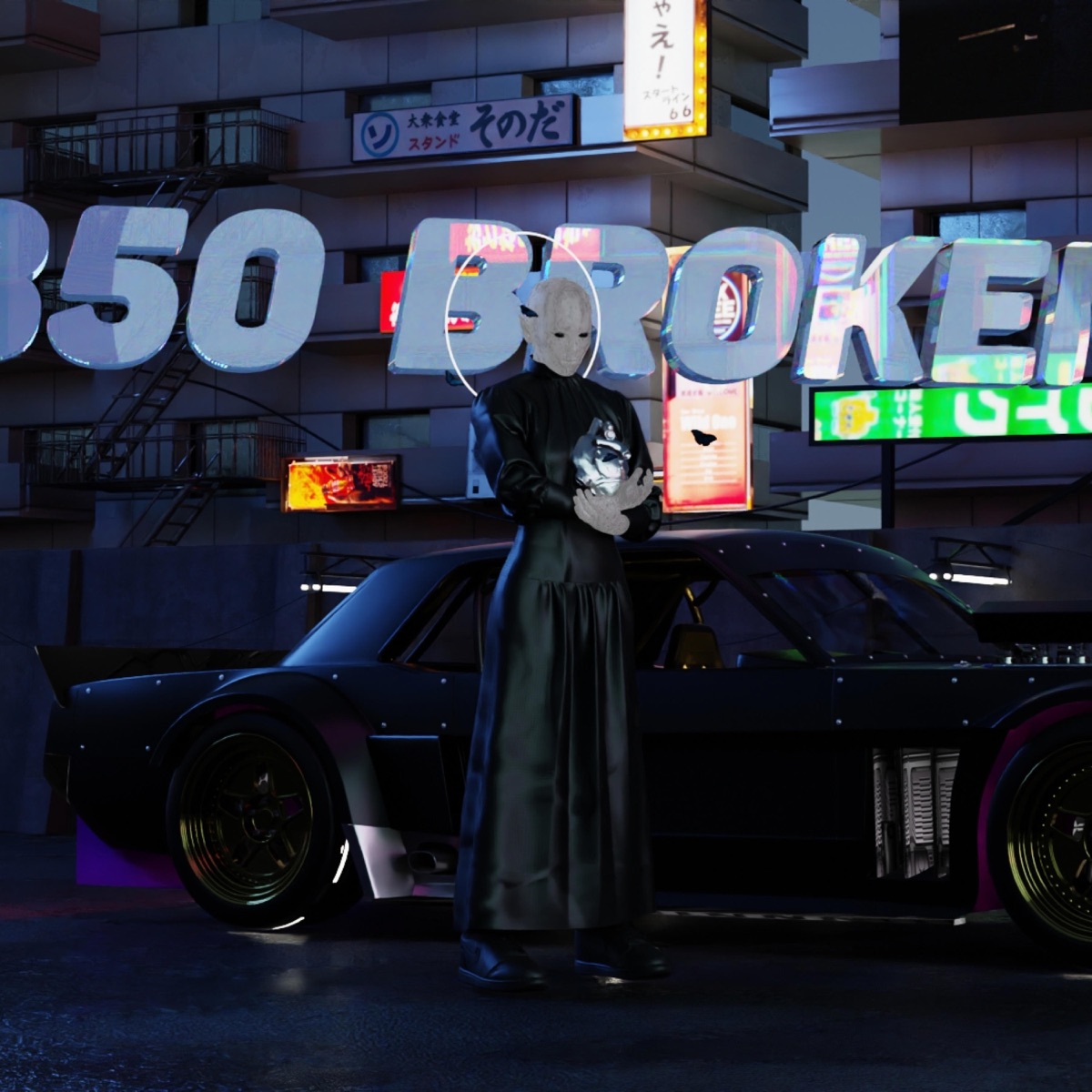 350 BROKEN (feat. KAITO) - Single by T HAN album cover