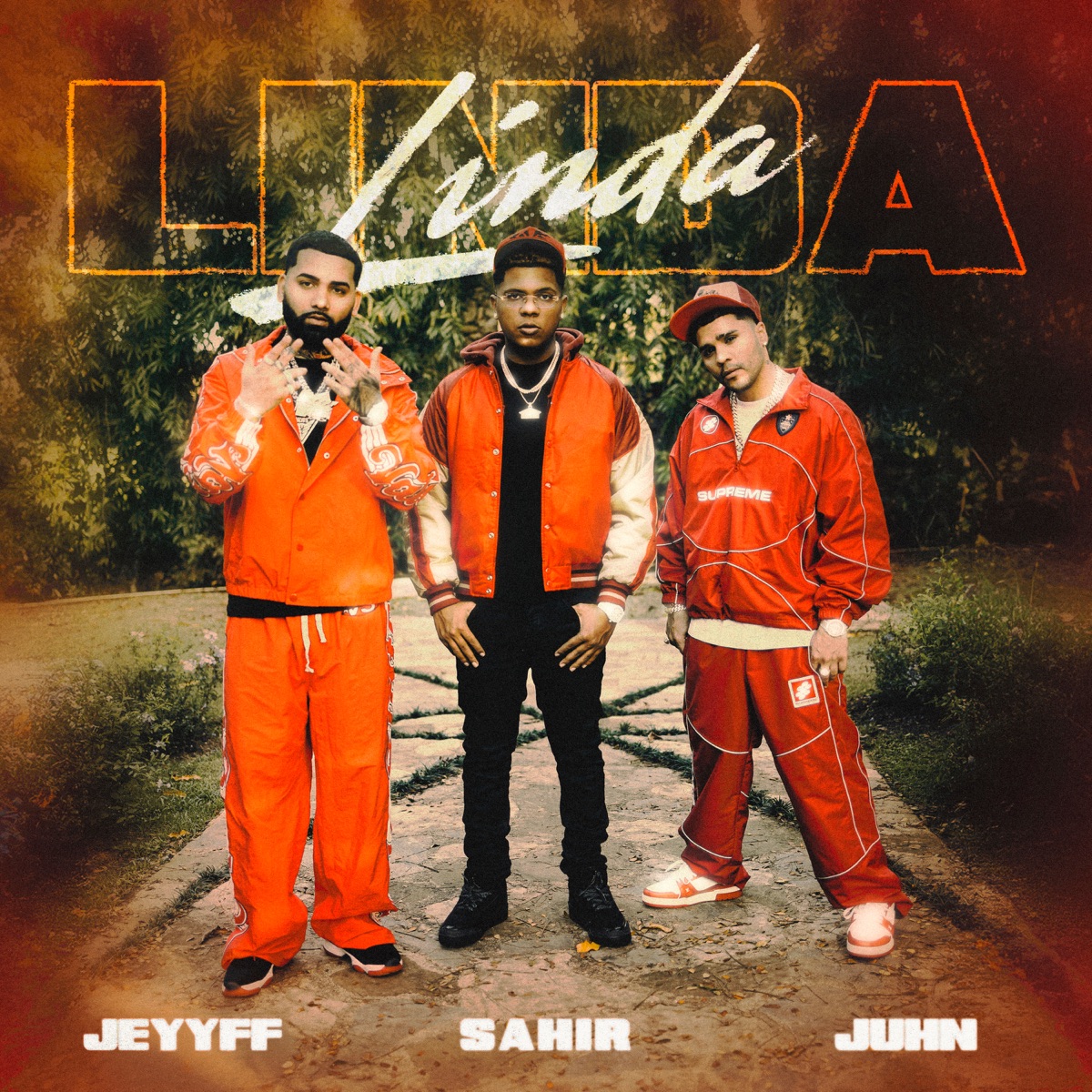 Linda - Single by Sahir, Juhn & JEYYFF album cover