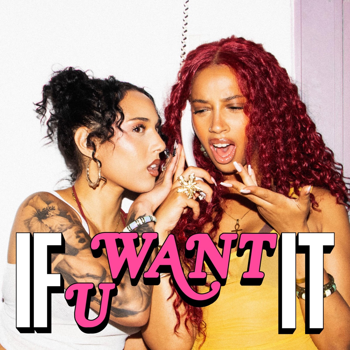 IF U WANT IT - Single by MadFingerz, Sina Tekle & Kuban album cover