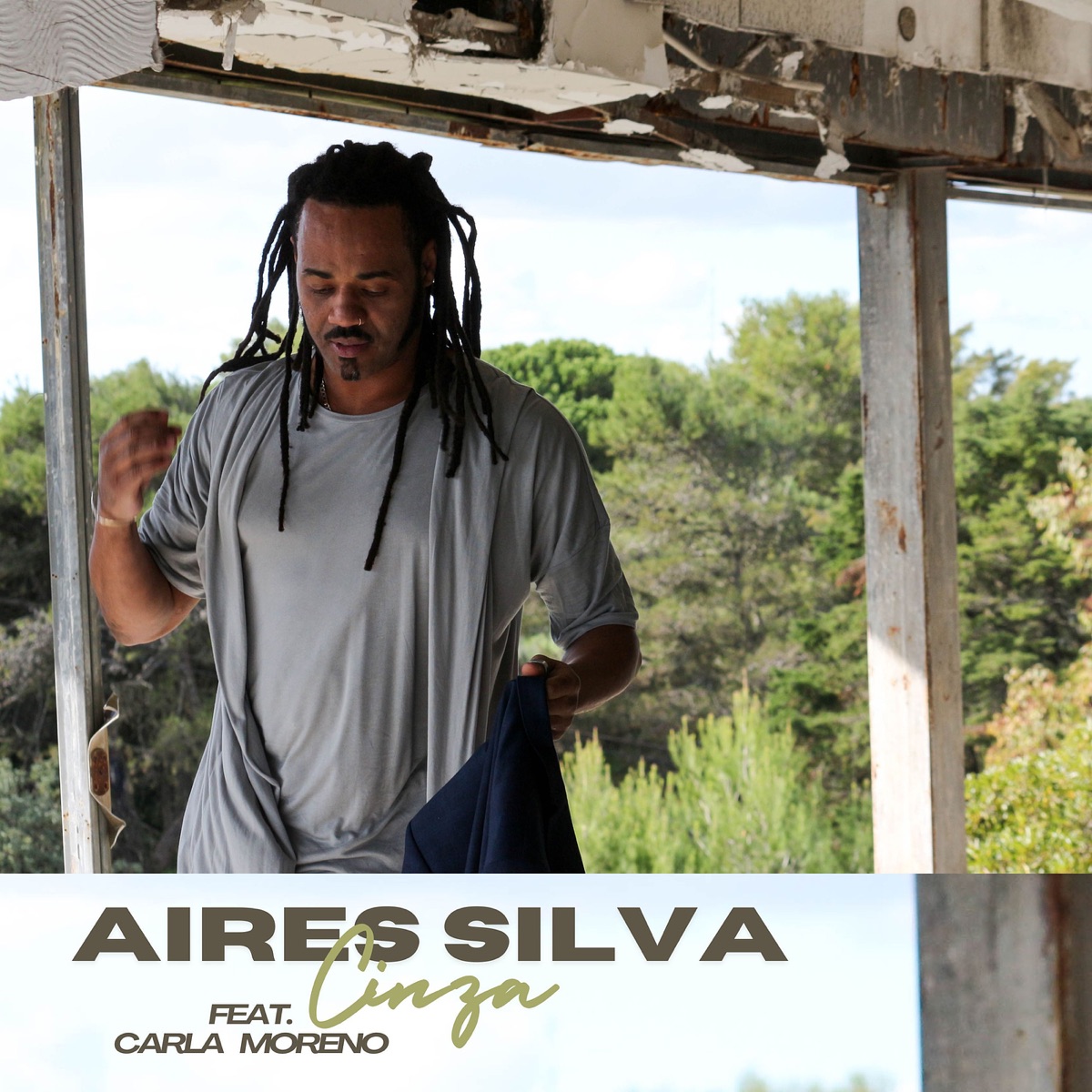 Cinza - Single (feat. Carla Moreno) - Single by Aires Silva album cover