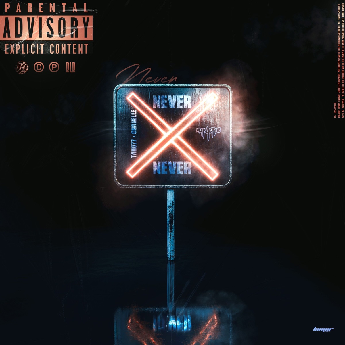 Never (Rap La Rue) - Single by TANO77 & Chanelle album cover