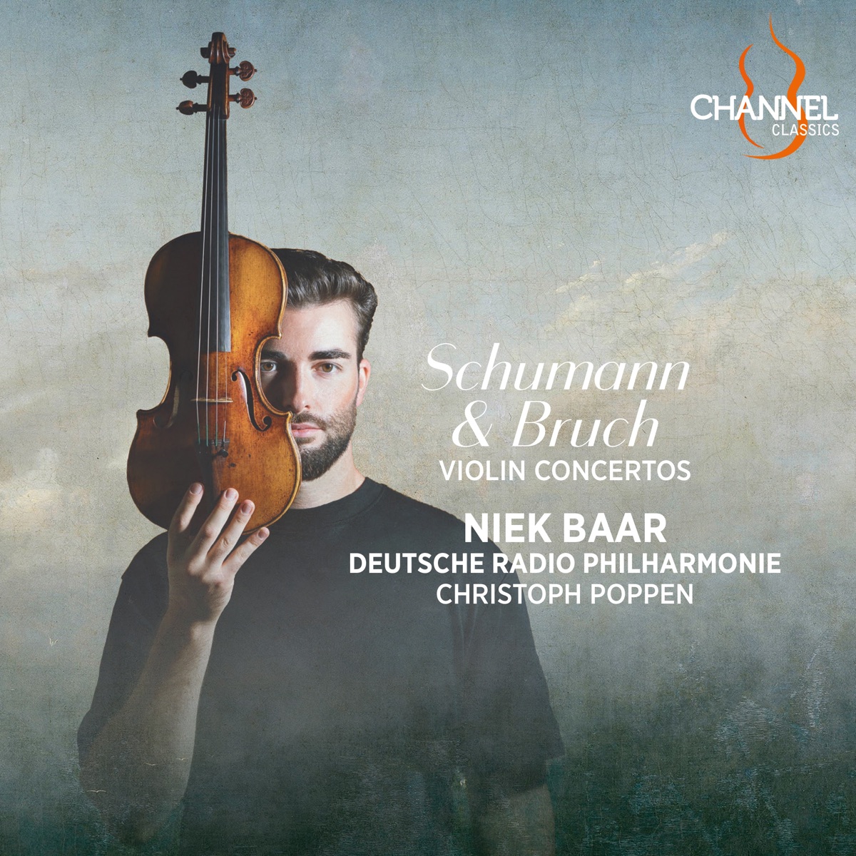 Schumann & Bruch: Violin Concertos by Niek Baar, Christoph Poppen & Deutsche Radio Philharmonie Saarbrücken Kaiserslautern album cover