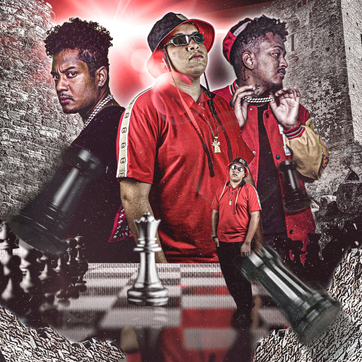 Amor de Xadrez - Single by Dankan, Kess & Sled album cover