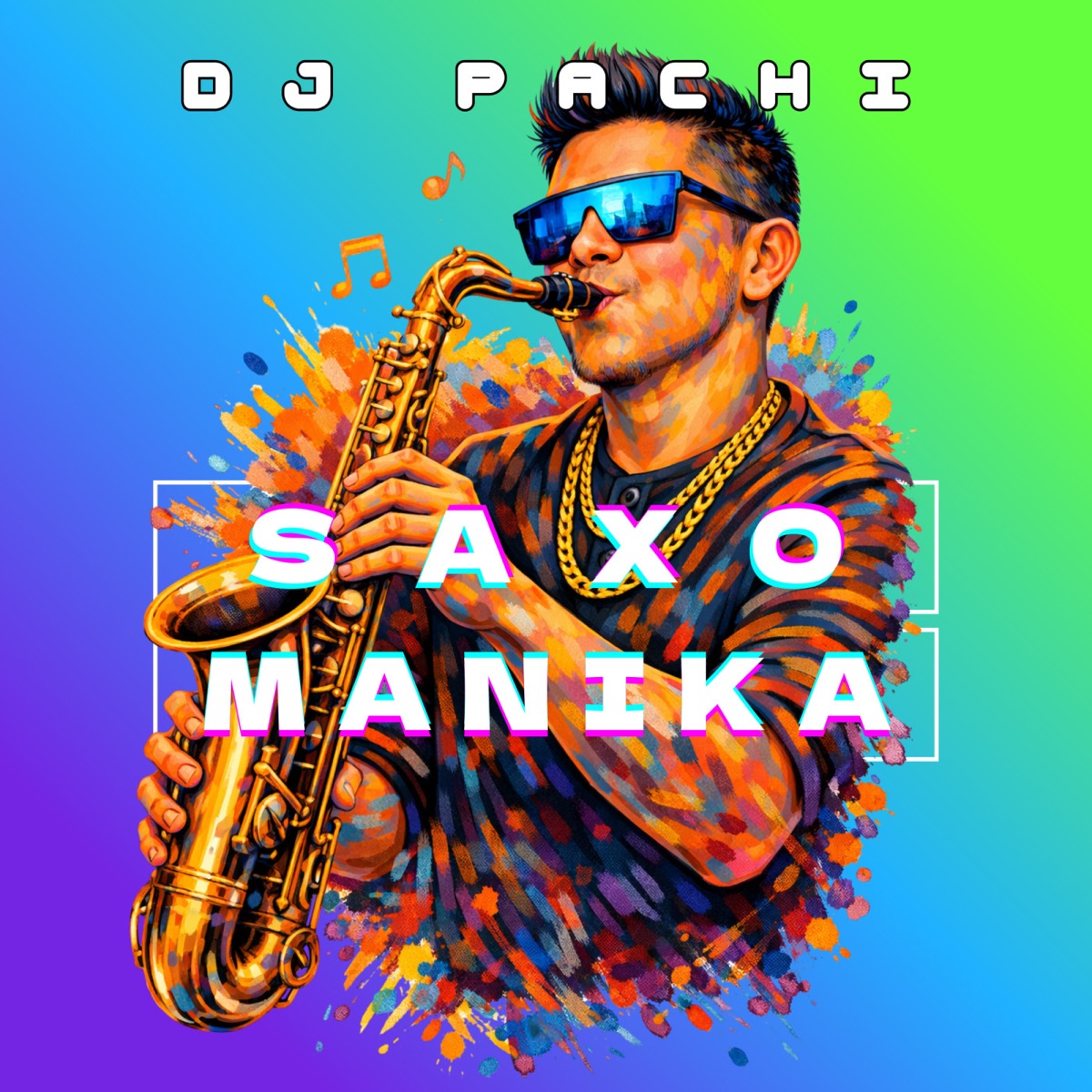 Saxo Manika (Rumba Remix) - Single by DJ PACHI album cover