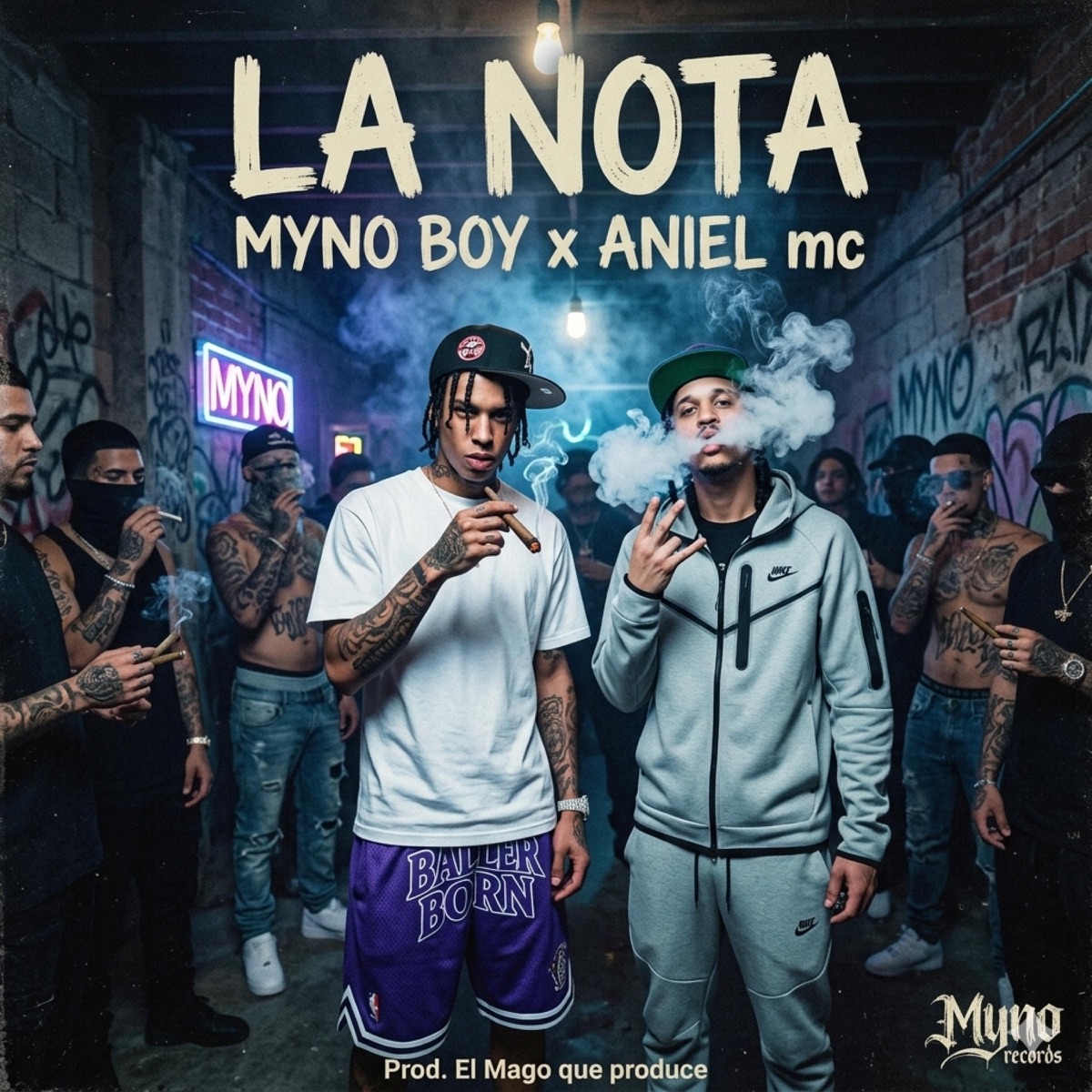 La Nota (feat. Aniel MC) - Single by Myno Boy album cover