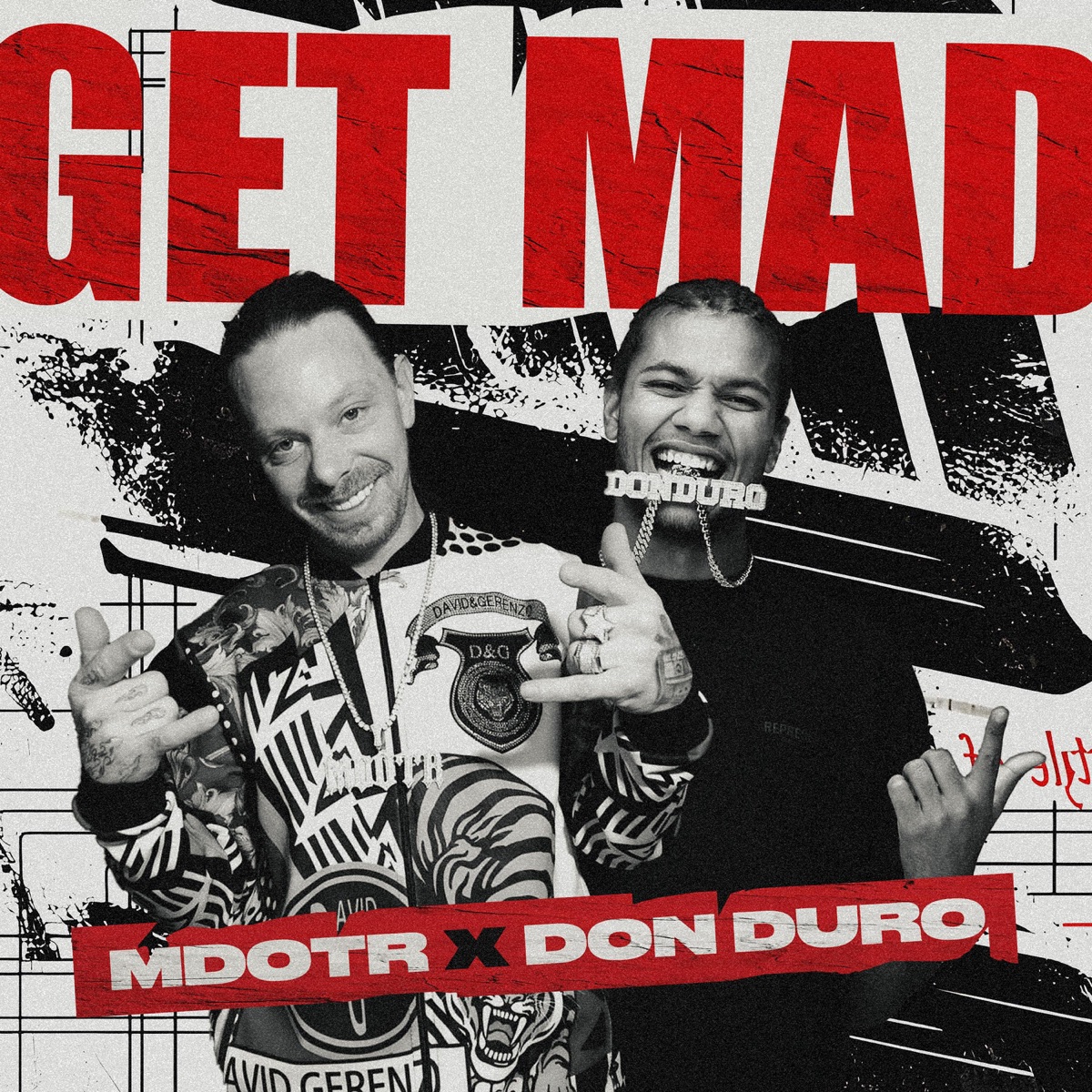 Get Mad - Single by M Dot R & Don Duro album cover