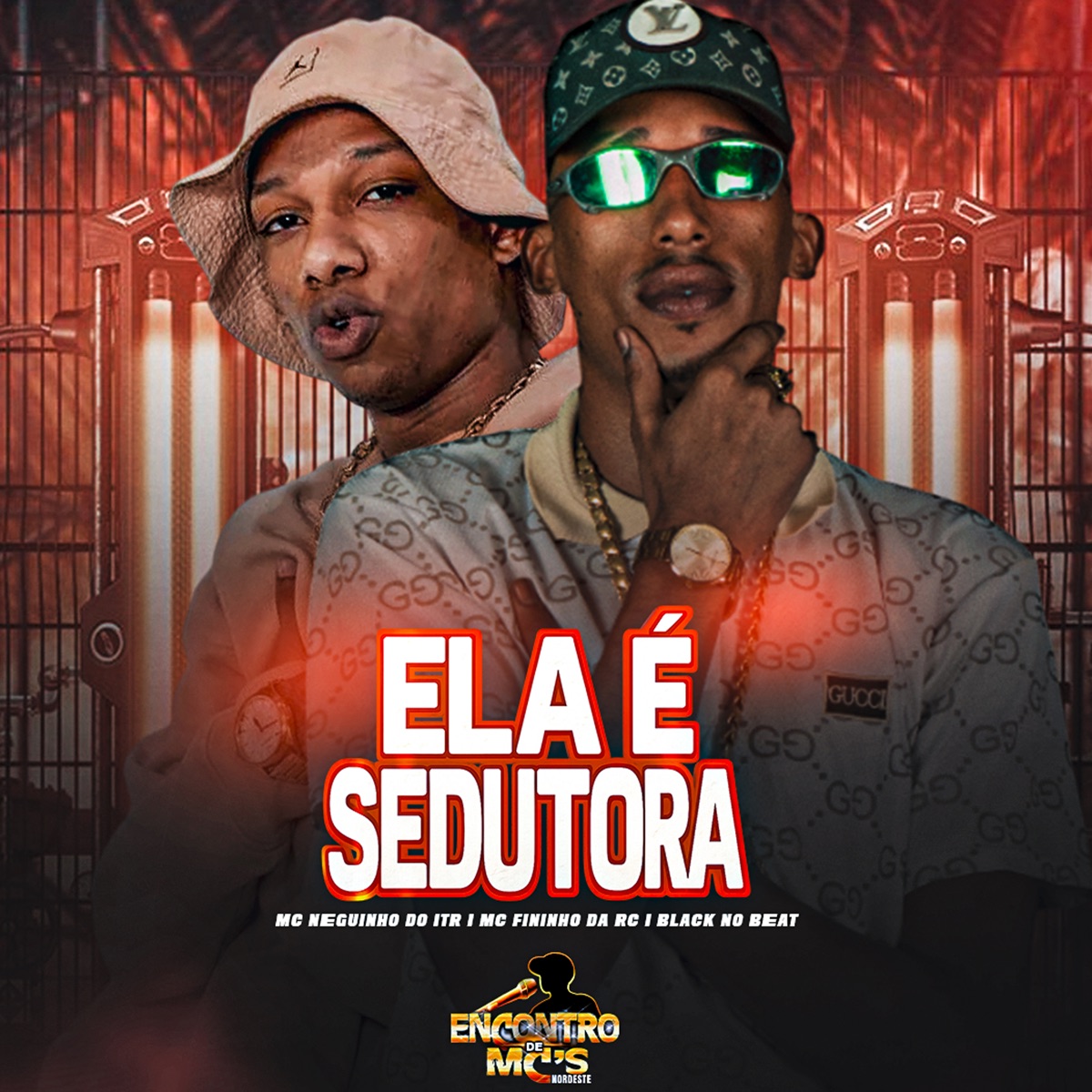 Ela É Sedutora - Single by Mc Neguinho do ITR, Mc Fininho Da RC & BLACK NO BEAT album cover