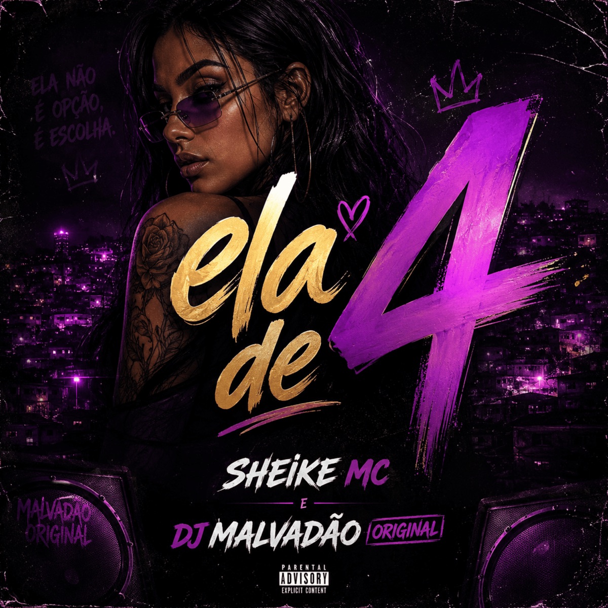 ELA DE 4 - Single by sheike mc album cover