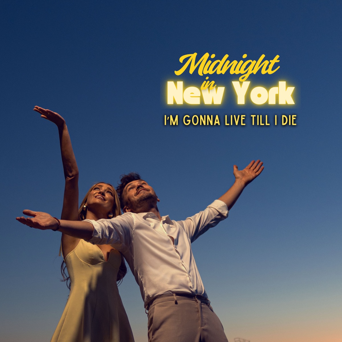 I'm Gonna Live Till I Die (Midnight in New York) - Single by Natalia Świerczyńska & Staszek Plewniak album cover