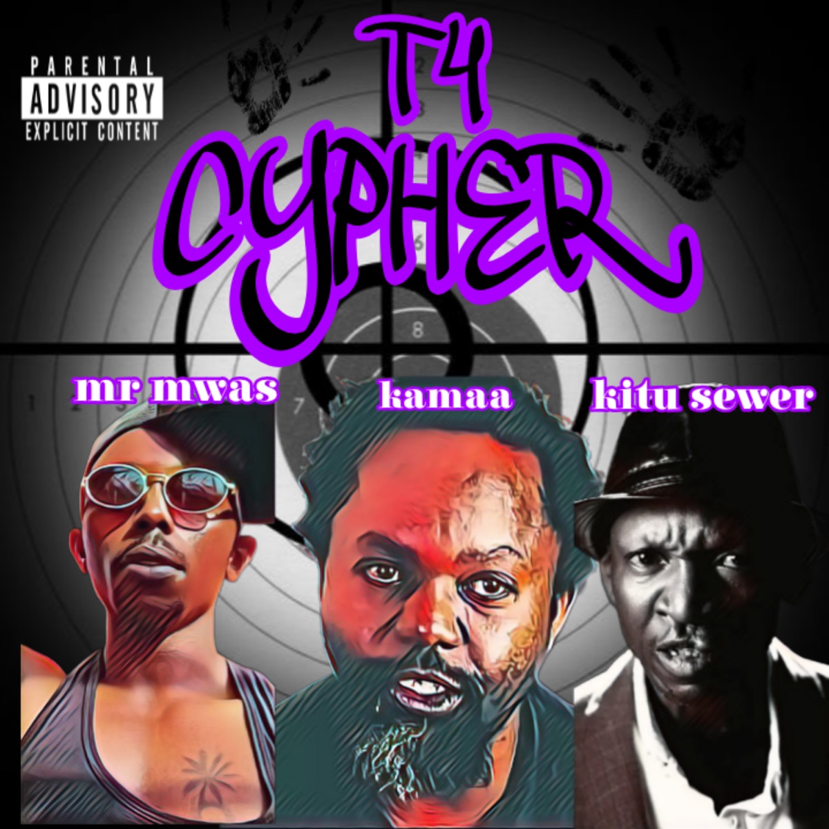 T4 Cypher (feat. Kitu Sewer & Kamaa) - Single by Mr Mwas album cover