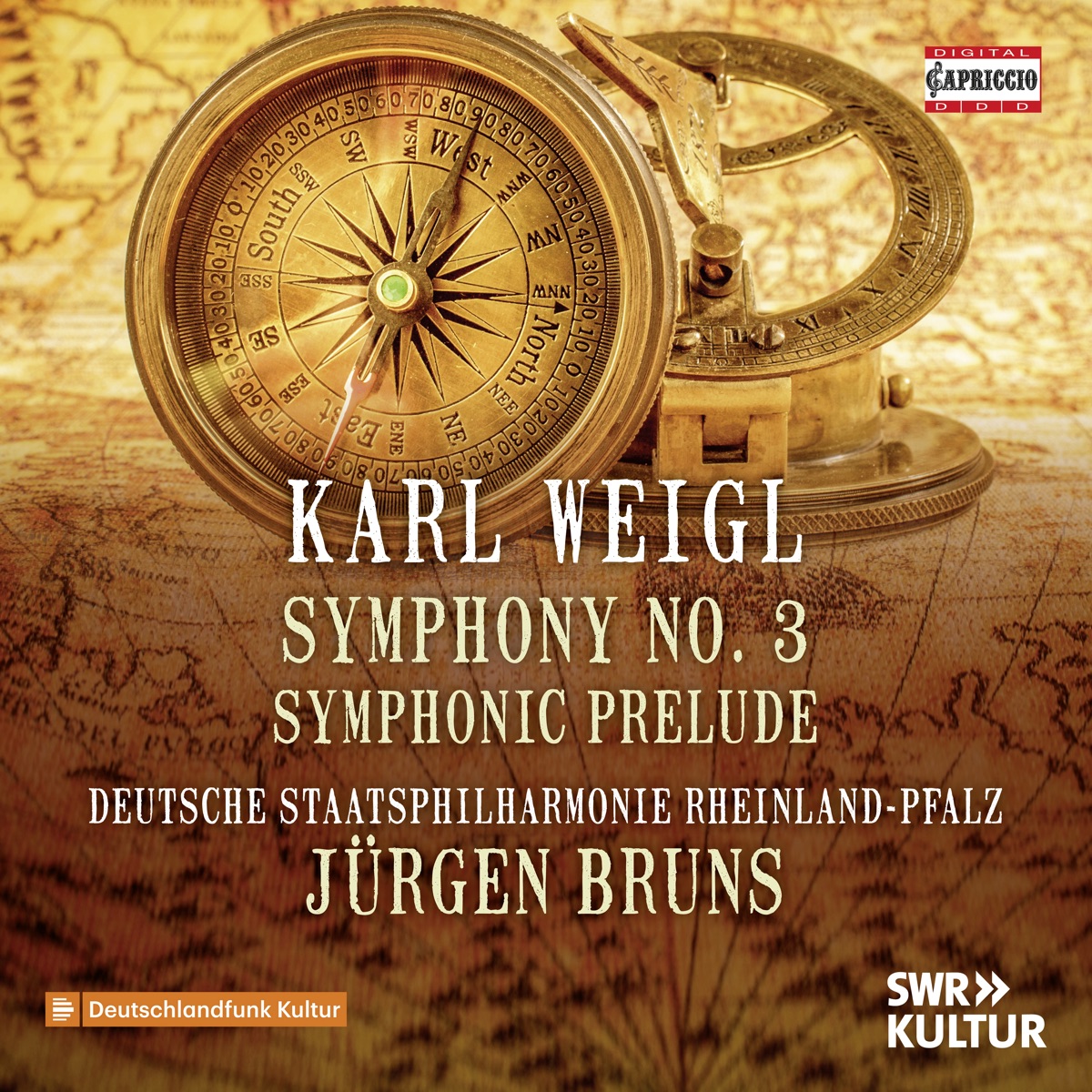 Weigl: Symphony No. 3 in B-Flat Major & Symphonic Prelude to a Tragedy by Deutsche Staatsphilharmonie Rheinland-Pfalz & Jürgen Bruns album cover