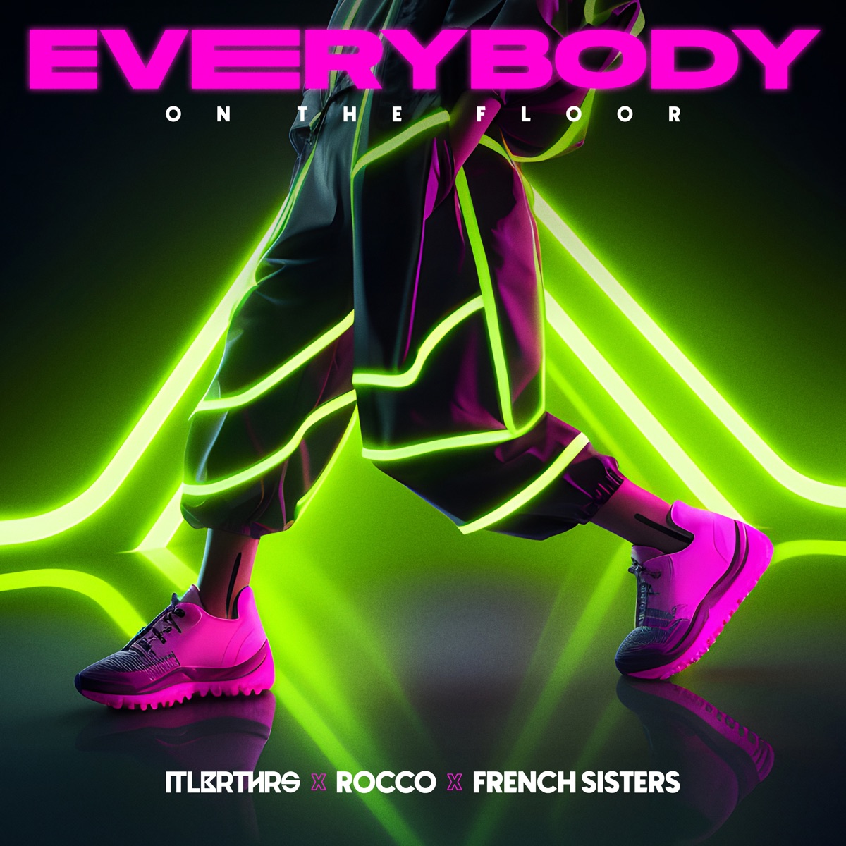 Everybody (On The Floor) - Single by ItaloBrothers, Rocco & French Sisters album cover