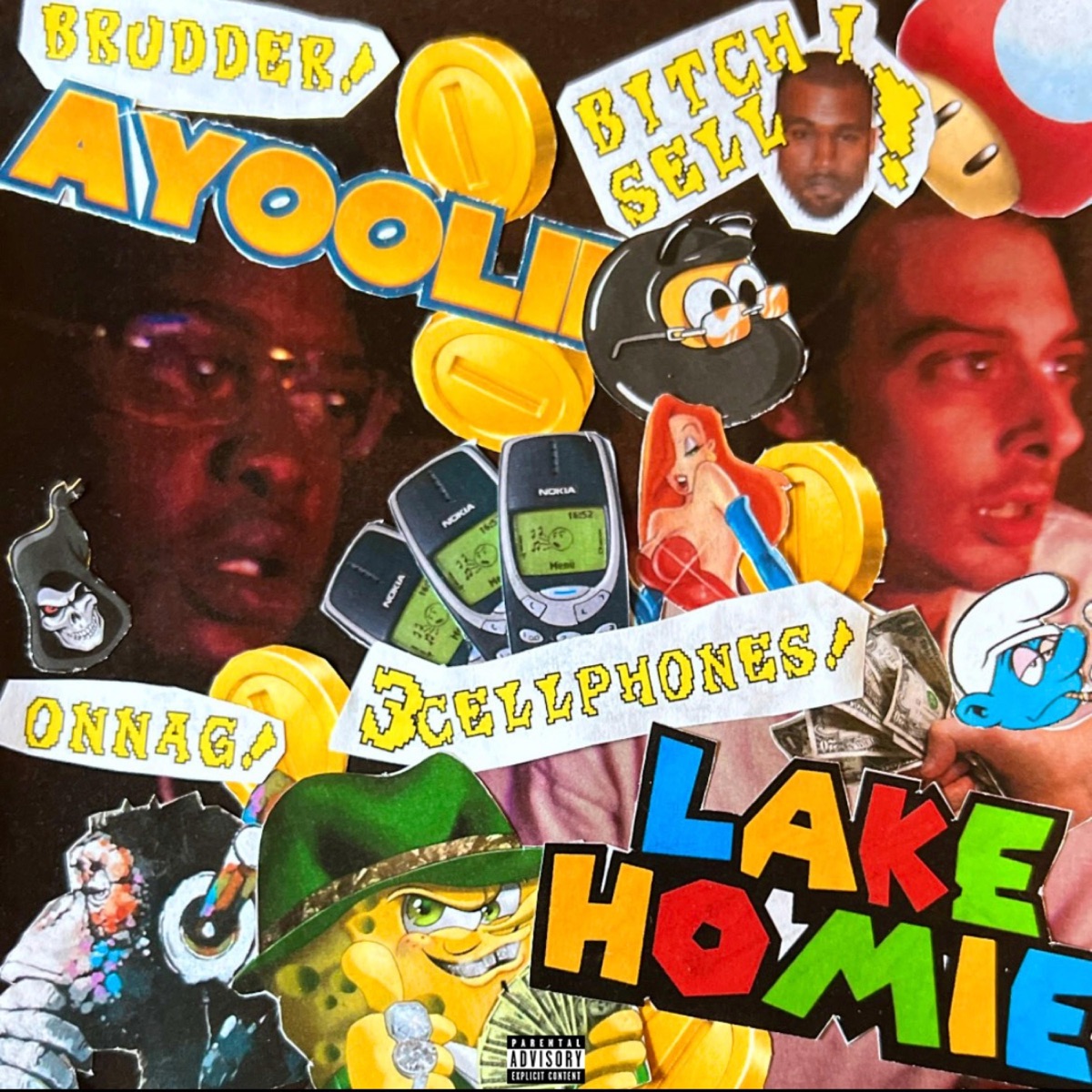 3 Cellphones (feat. AyooLii & Lake) - Single by Thatguyeli & Chicken Boyz album cover