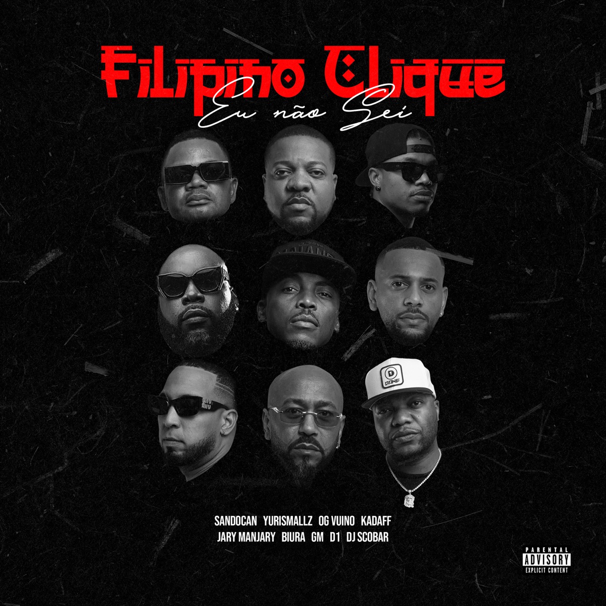 Filipino Clique: Eu Não Sei - Single by Og Vuino, GM, Biura, Sandocan, Yuri Smallz, Kadaff, D1 & Jary Manjary album cover