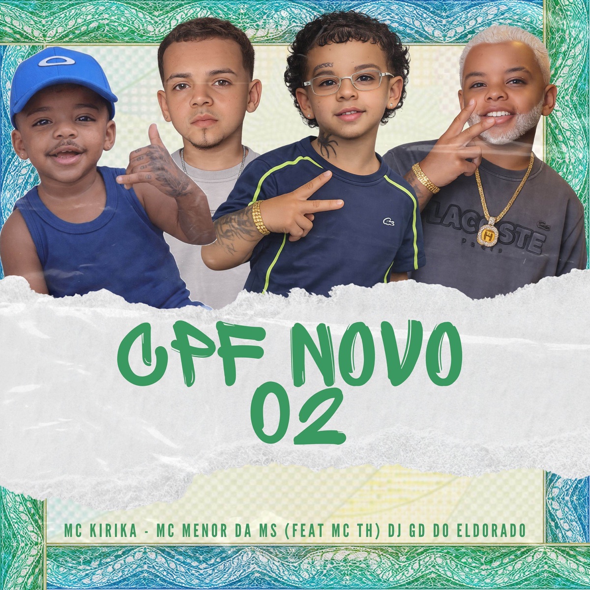 CPF NOVO 2 (feat. Mc Th) - Single by DJ GD DO ELDORADO, Mc Kirika & Mc Menor Da Ms album cover