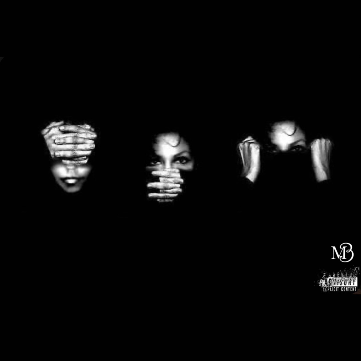 3v3 (feat. 9Kasz & PaidRackxz) - Single by MB Staxxz album cover