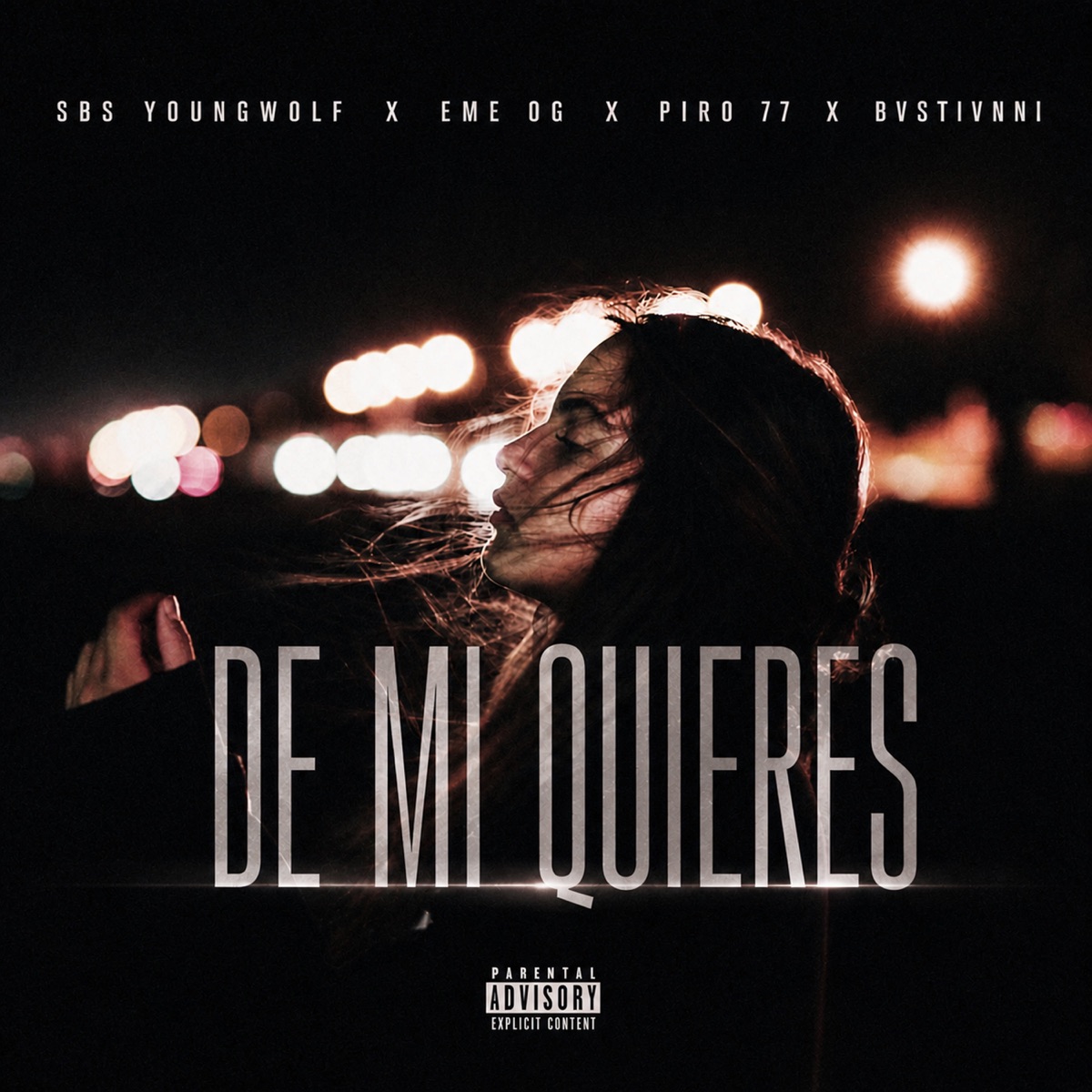 De Mi Quieres (feat. Bvstivnni) - Single by SBS YOUNGWOLF, Eme OG & Piro 77 album cover