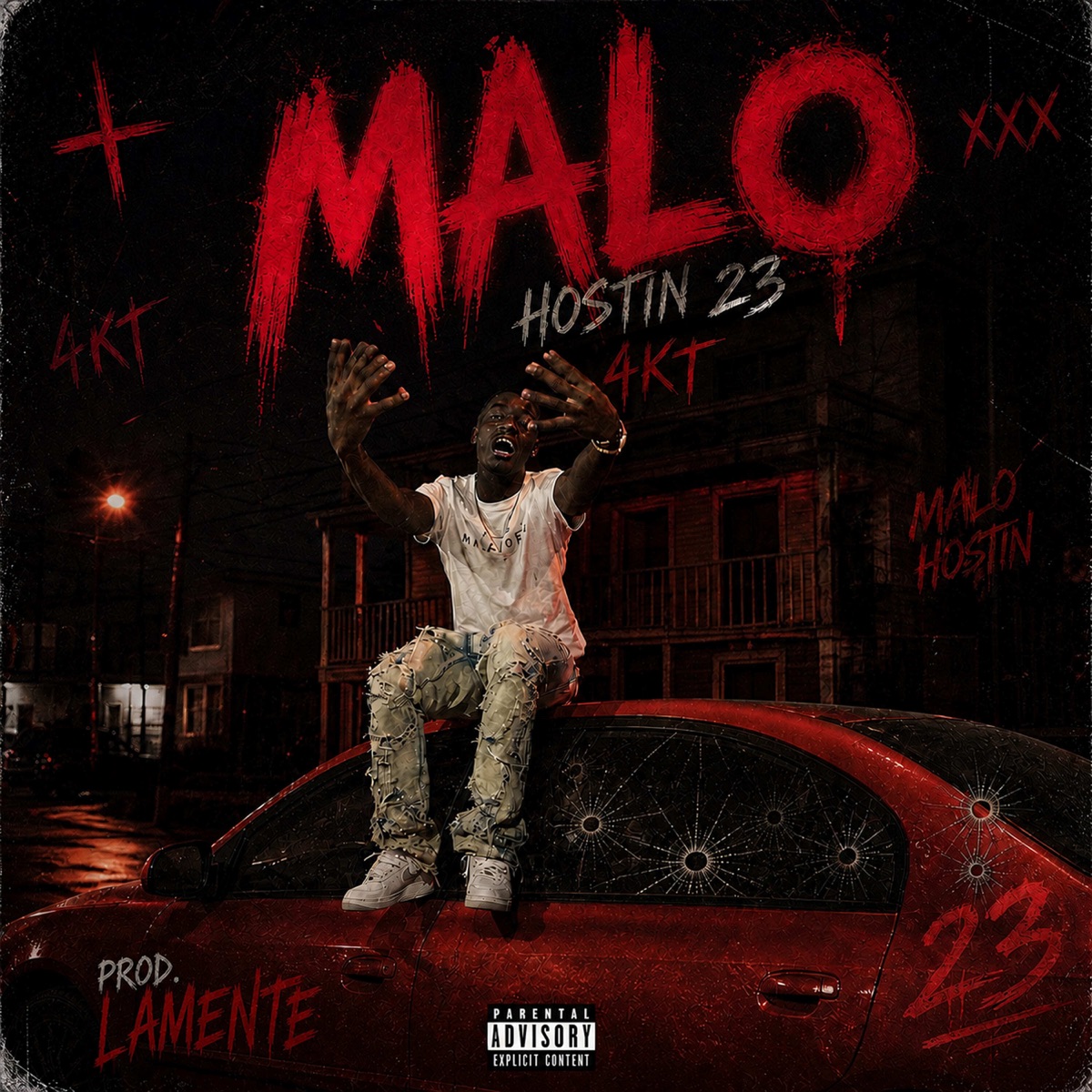El Malo - Single by Hostin 23, LAMENTE & Riff7000 album cover
