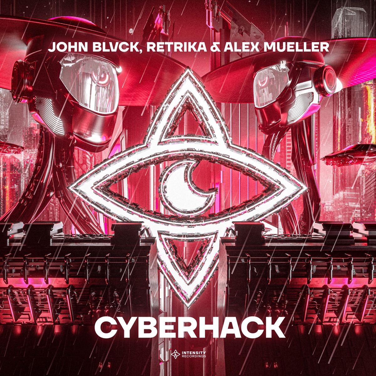 Cyberhack - Single by John Blvck, Retrika & Alex Mueller album cover