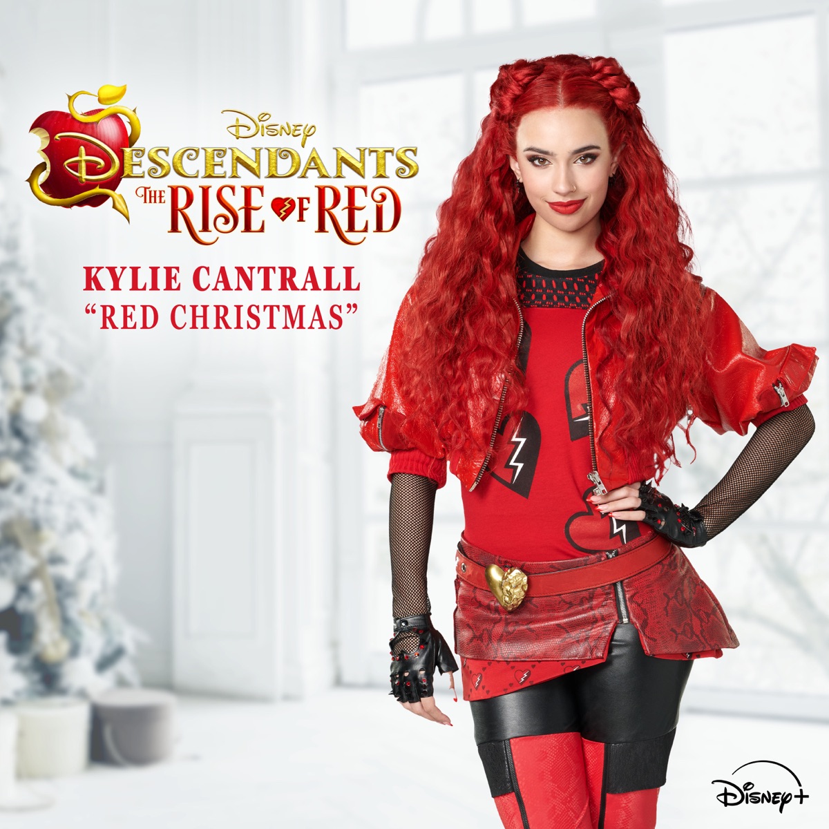 Red Christmas (From "Descendants: The Rise of Red") - Single by Kylie Cantrall album cover