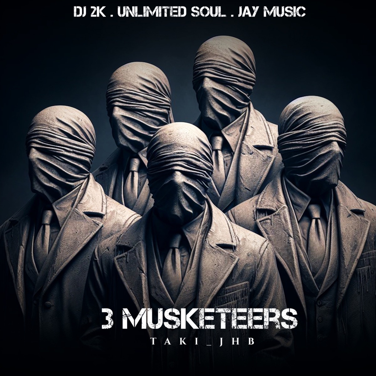 3 Musketeers (feat. Taki_JHB) - Single by DJ 2K, Jay Music & UNLIMITED SOUL album cover