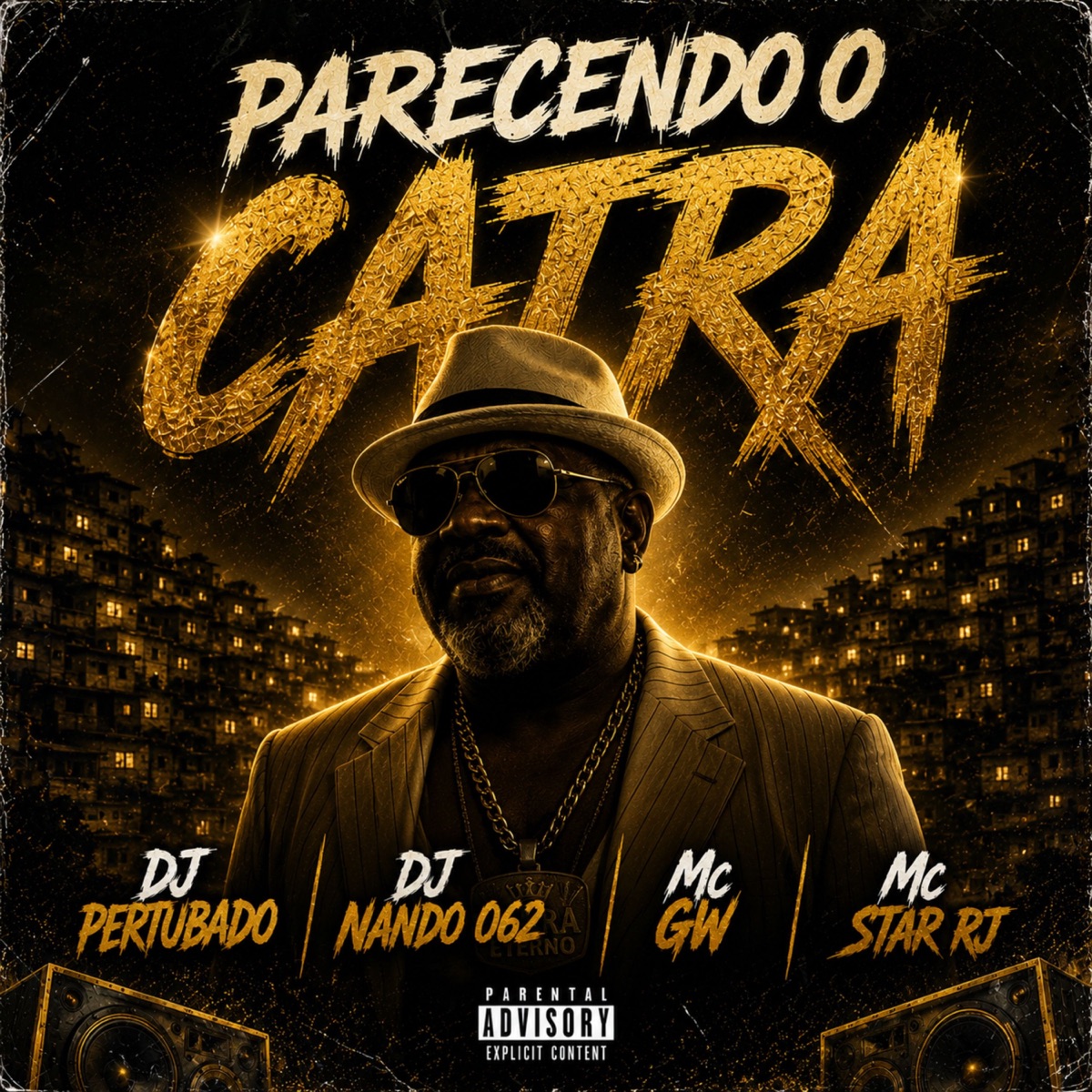 PARECENDO O CATRA - Single by Mc Gw, MC Star Rj, DJ PERTUBADO & Dj Nando 062 album cover