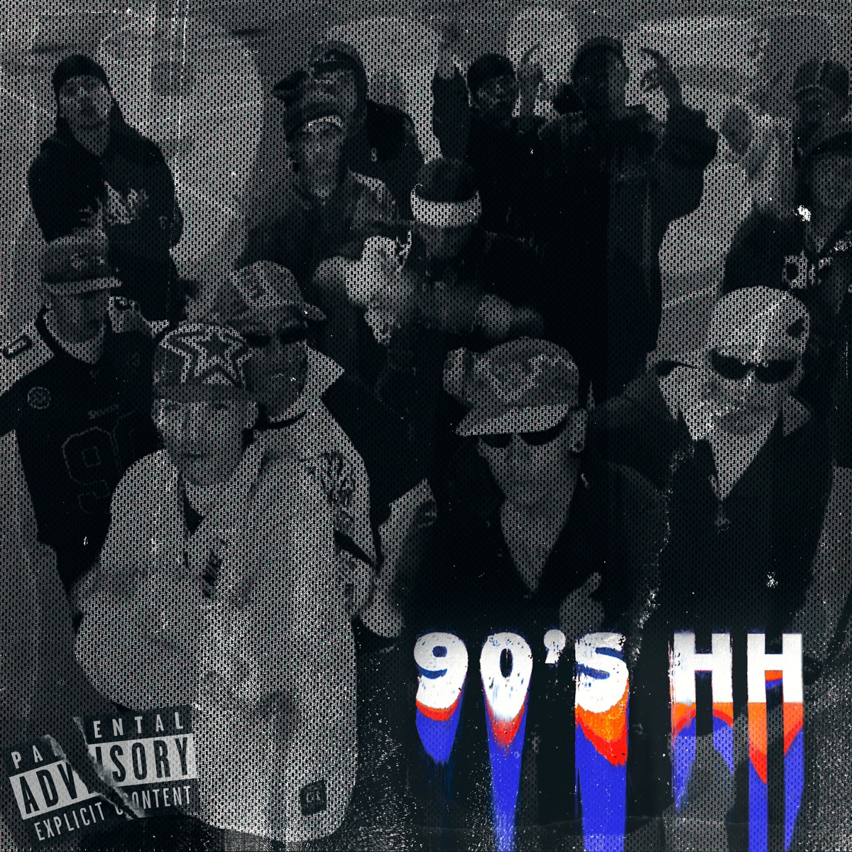 90's HH (feat. Darkness Rap) - Single by Ruthlees Rap, The Rappas Crew & Gian Produce album cover