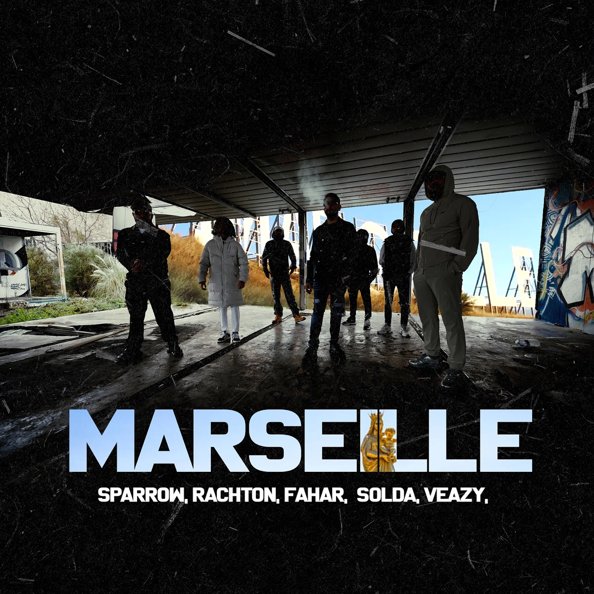 MARSEILLE - Single by Sparrow, Rachton, Fahar, Solda & Veazy album cover