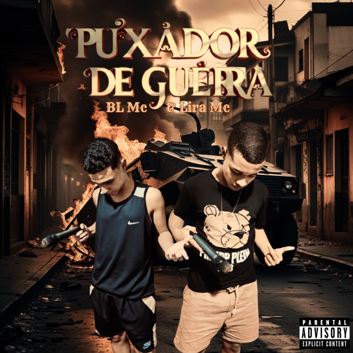 Puxador de Guerra - Single by BL MC & Lira Mc album cover