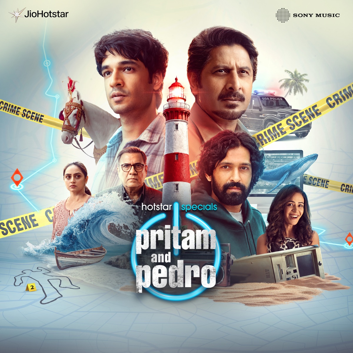 Pritam And Pedro (Original Series Soundtrack) by Vishal Khurana K, Shantanu Moitra & Swanand Kirkire album cover