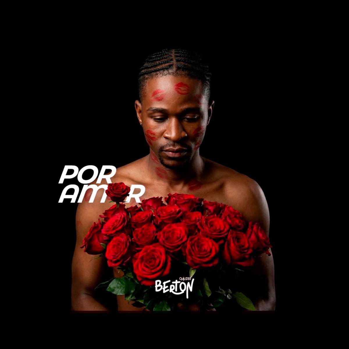 Por Amor - Single by Cláudio Berton album cover