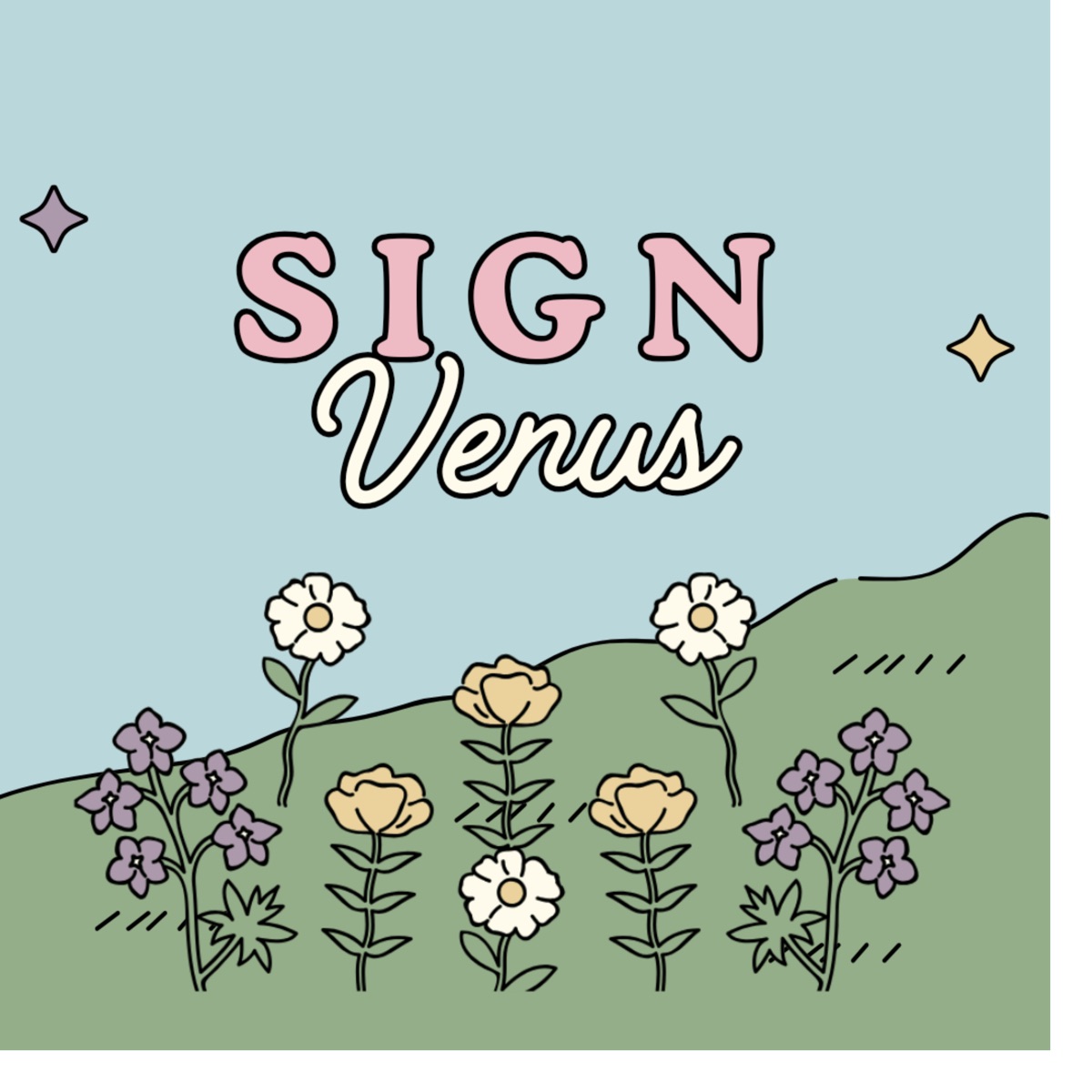 Sign - Single by Venus album cover