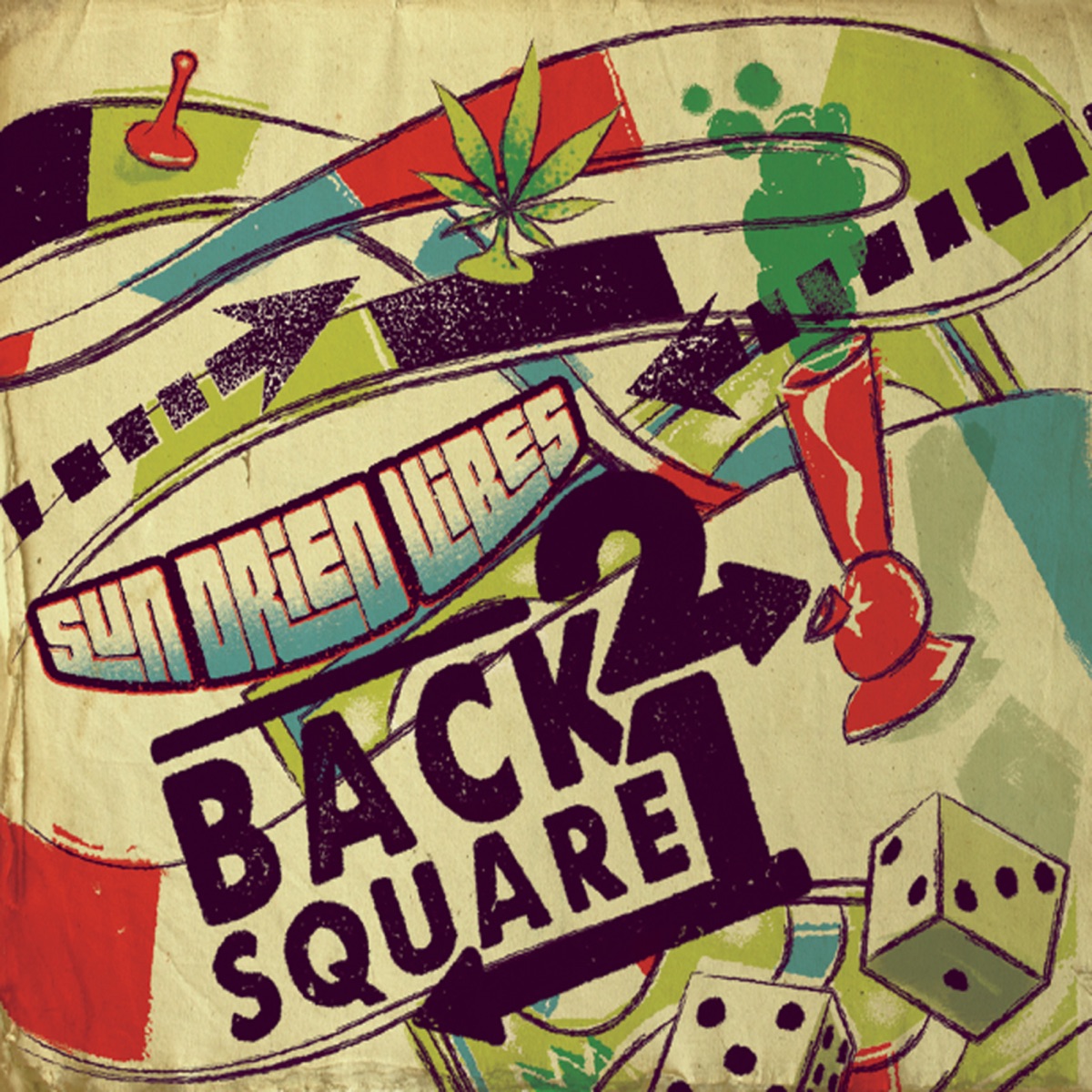 Back2square1 by Sun-Dried Vibes album cover