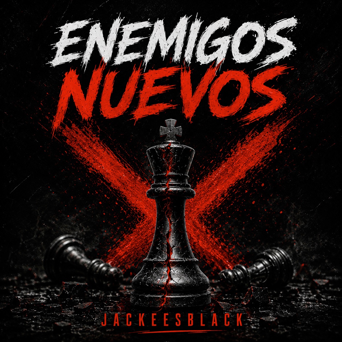 enemigos nuevo - Single by Jackesblack album cover