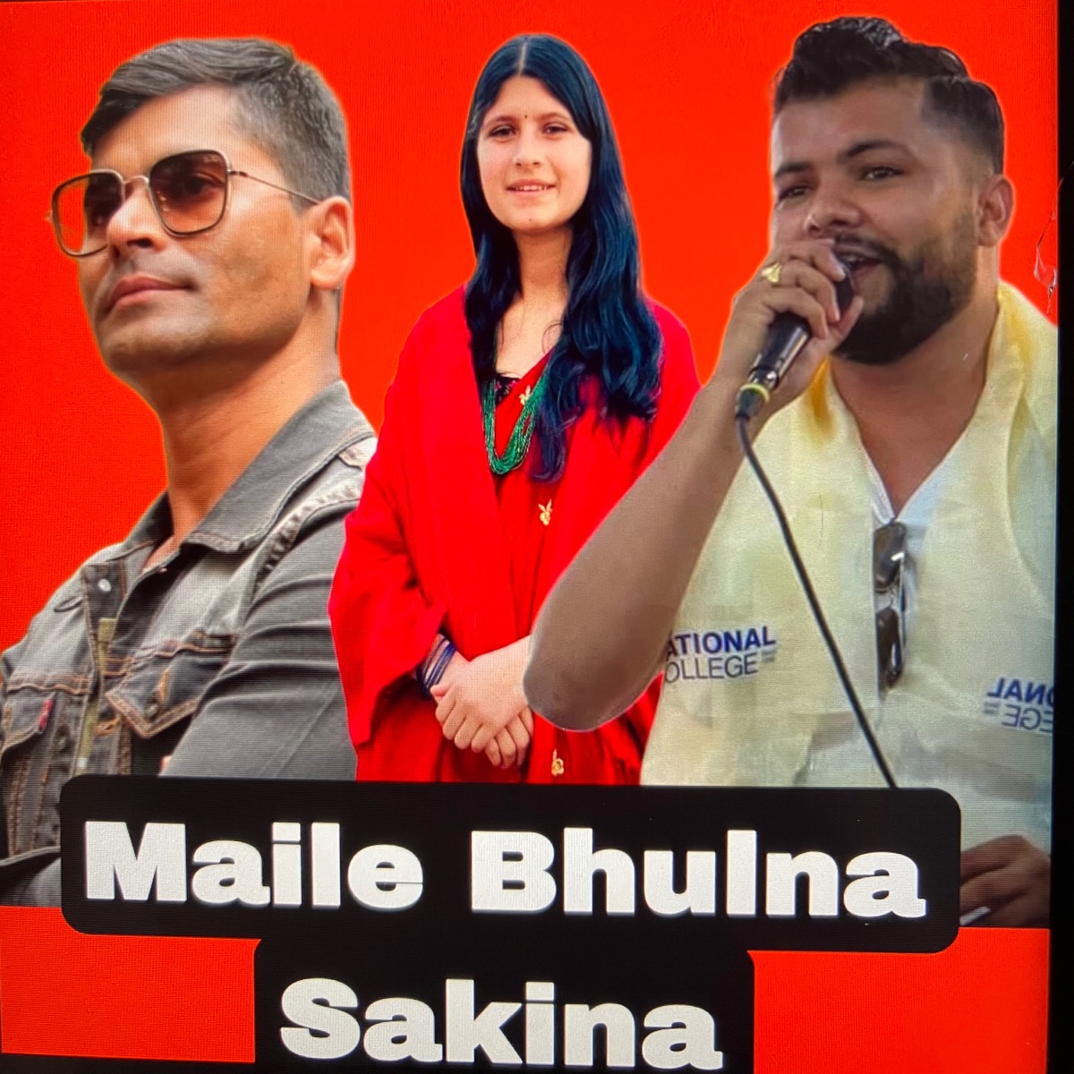Maile Bhulna Sakina (Freestyle) [feat. annkeet neupane & Puja Devkota] - EP by Lekhraj Giri album cover