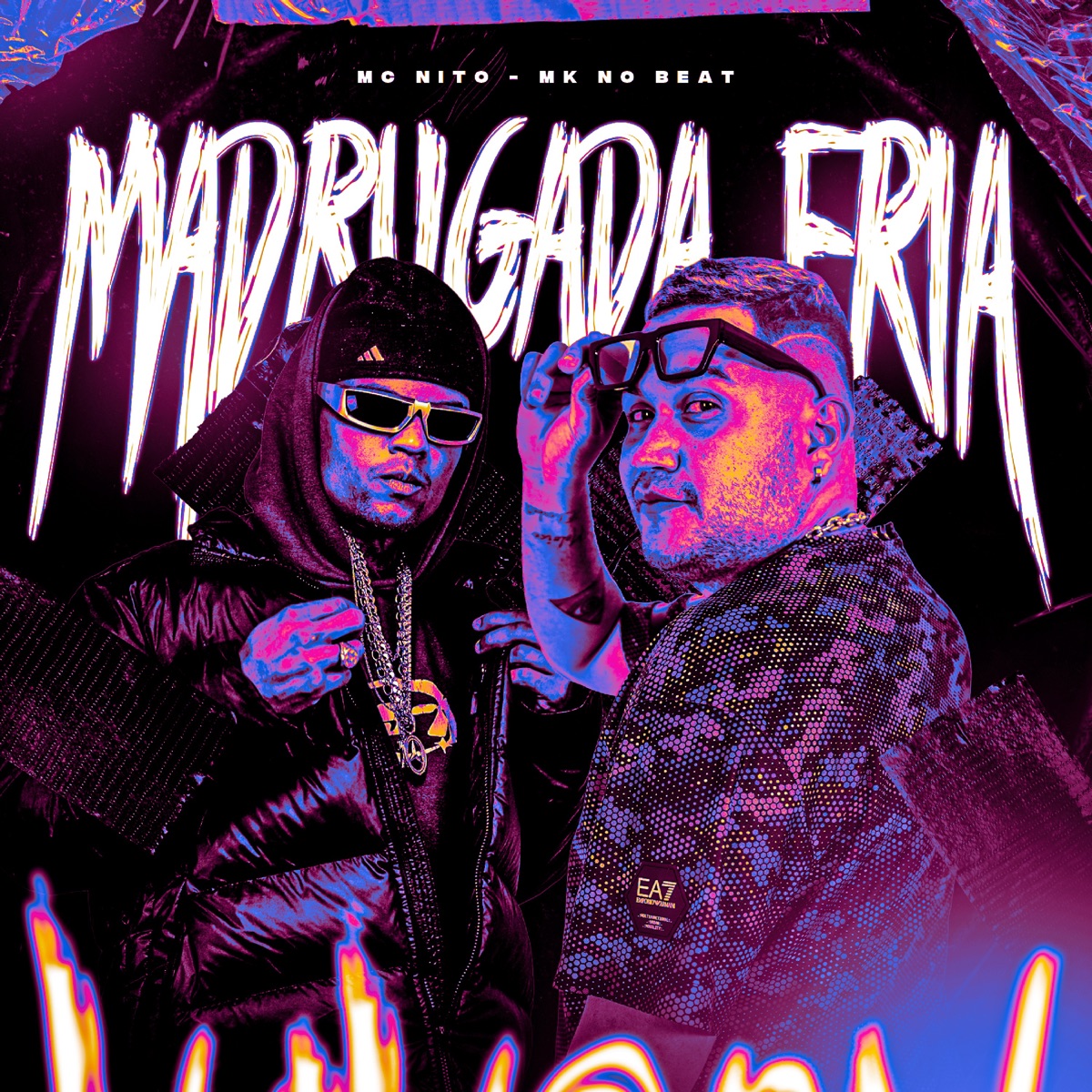MADRUGADA FRIA - Single by MC Nito & MK no Beat album cover