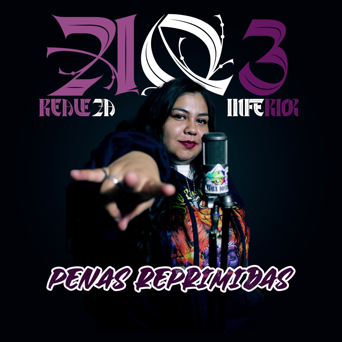 Penas Reprimidas (feat. Suba Joven) - Single by AQ3 REALEZA INFERIOR album cover