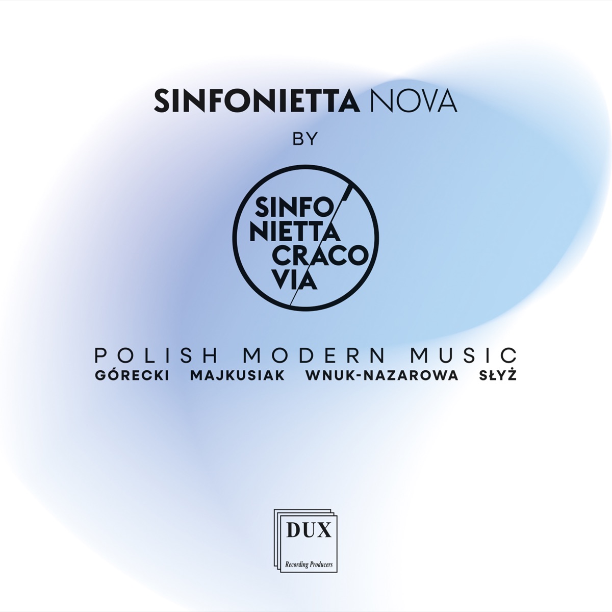 Polish Modern Music by Sinfonietta Cracovia, Cracow Wind Quintet & Michał Krężlewski album cover