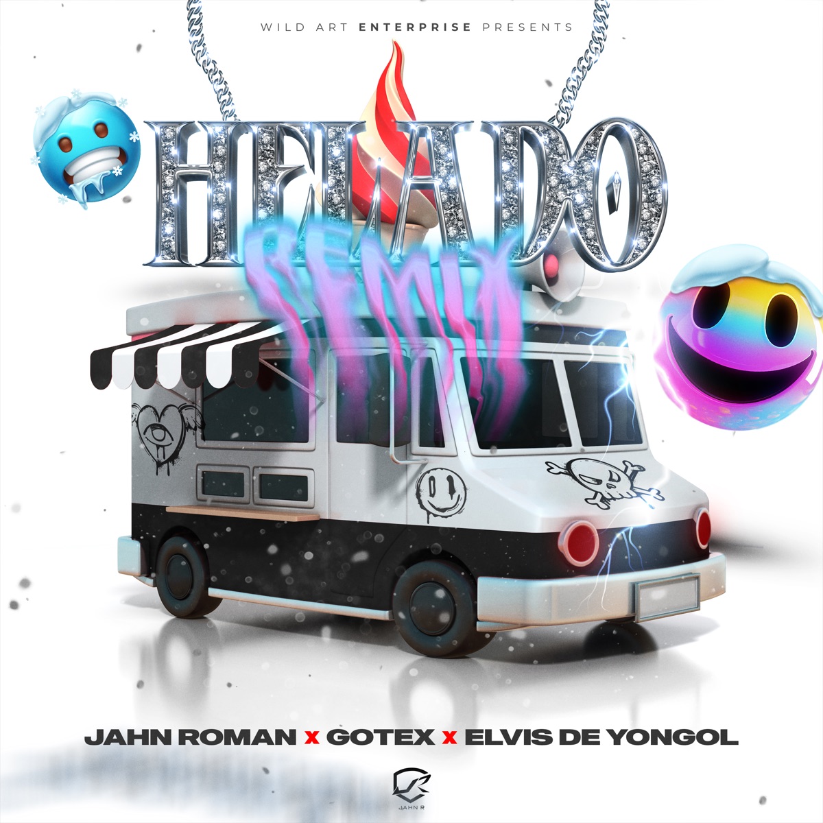 Helado (Remix) - Single by Gotex, Jahn Roman & Elvis de Yongol album cover