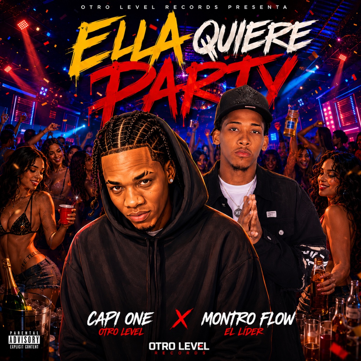 Ella Quiere Party - Single by Capi One Otro Level & Montro Flow album cover