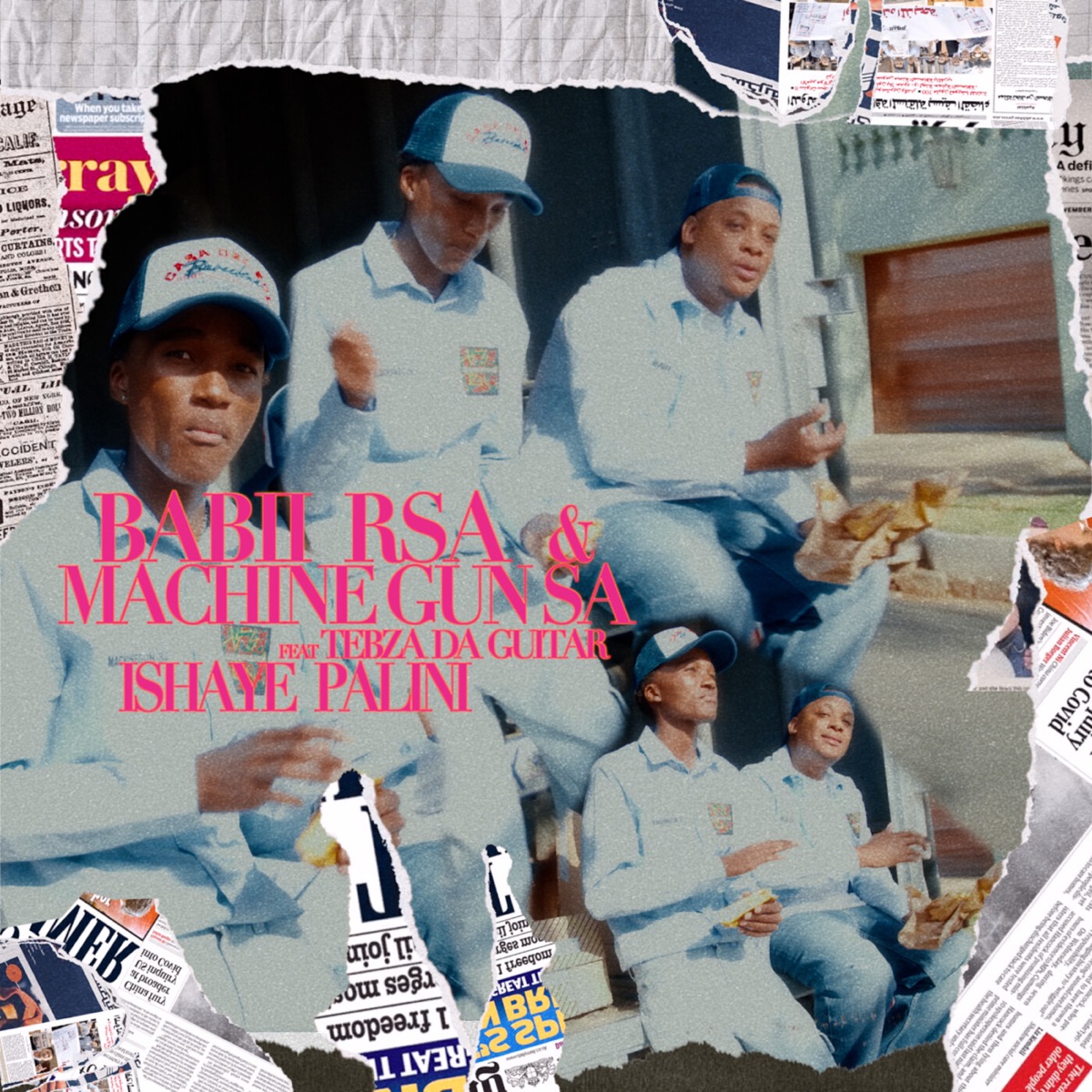 Ishaye Palini (feat. Tebza da guitar) - Single by Babii RSA & Machine gun SA album cover