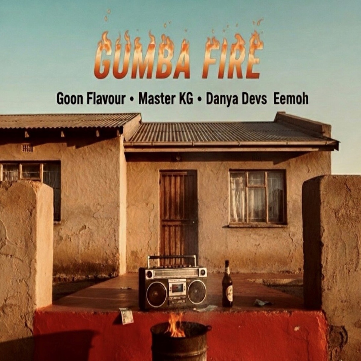 Gumba Fire - Single by Goon Flavour, Master KG, Danya Devs & Eemoh album cover