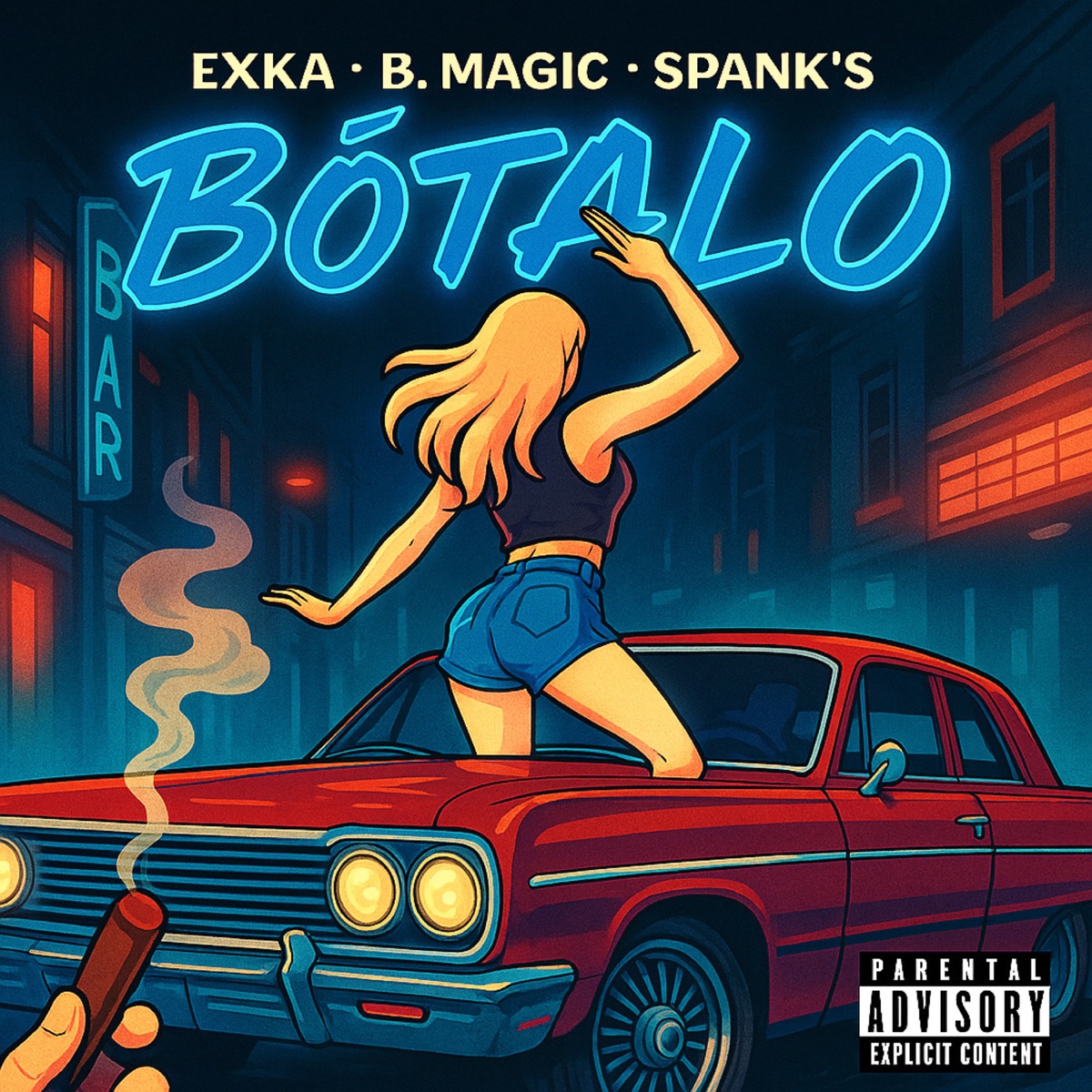 BÓTALO (feat. Xk.Young Mexa) - Single by EXKA, Spanks & B Magic album cover