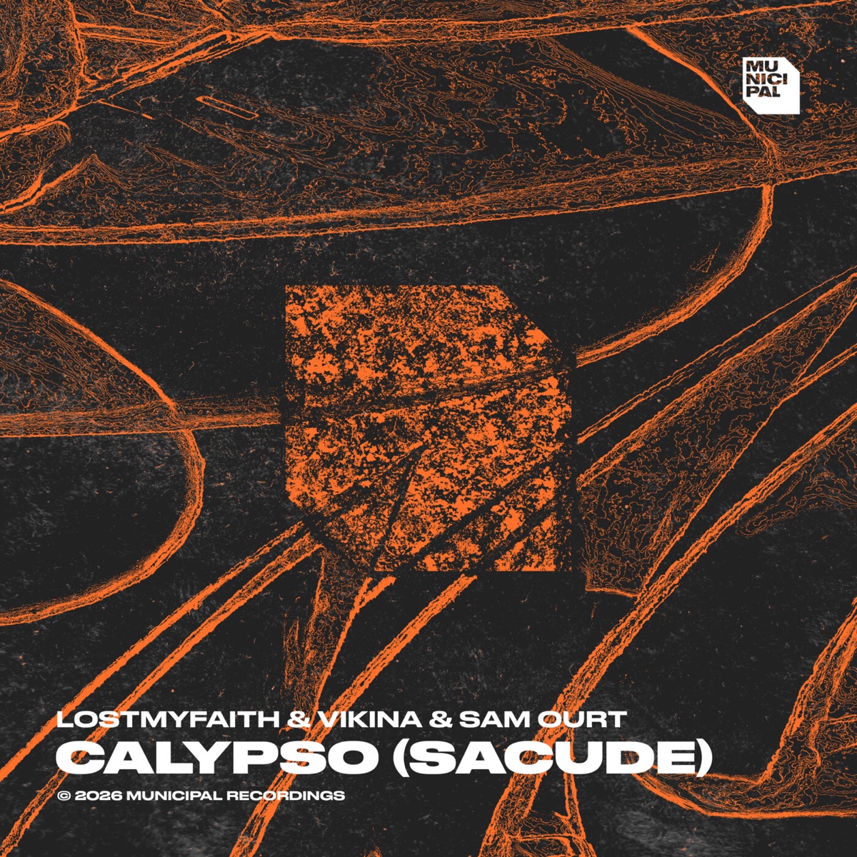 Calypso (Sacude) - Single by LOSTMYFAITH, Vikina & Sam Ourt album cover