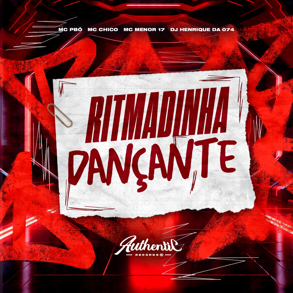 Ritmadinha Dançante (feat. MC Menor 17 & Mc Pbó) - Single by DJ Henrique Da 074 & MC CHICO album cover