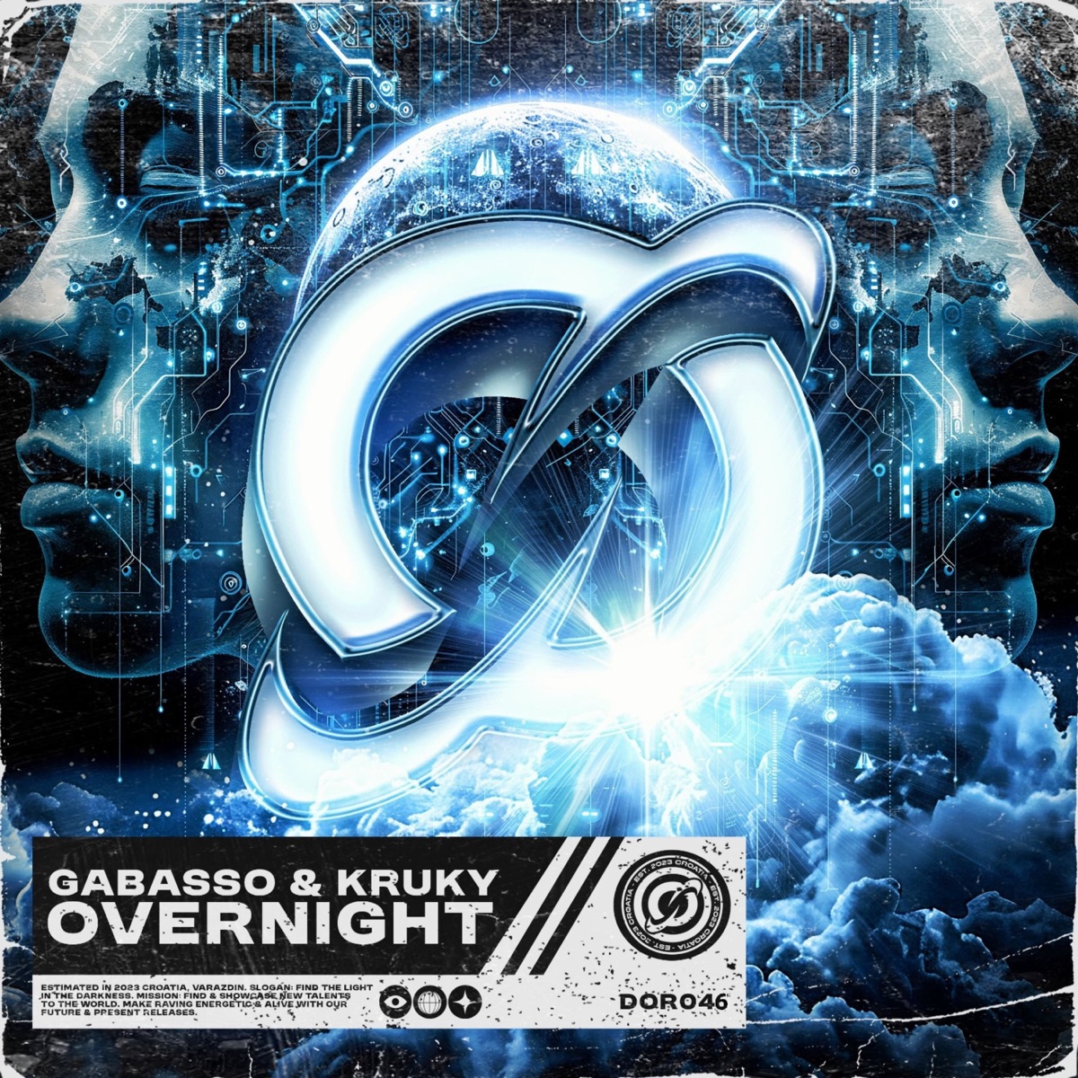 Overnight - Single by Gabasso & Kruky album cover