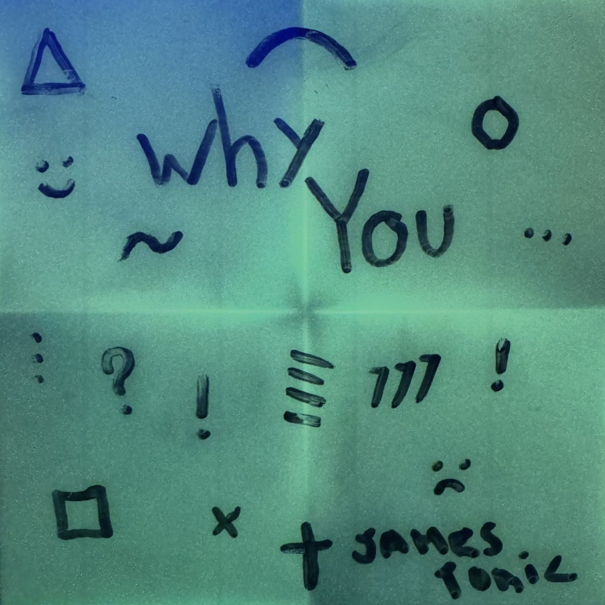 Why You - Single by James Tonic album cover